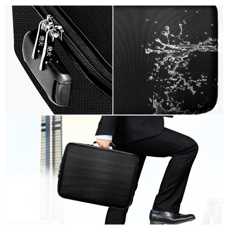 Fire-Resistant Document Bag