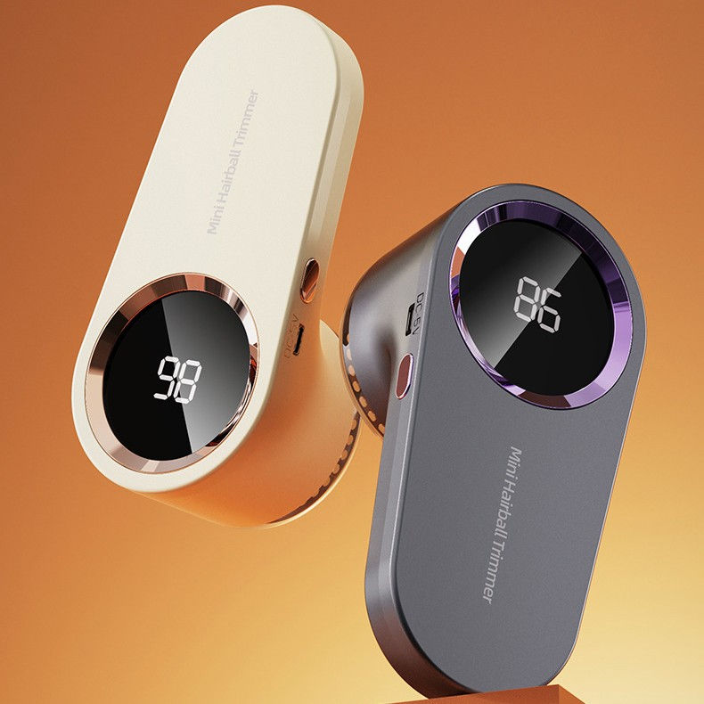 Rechargeable Fabric Shaver with LED Display