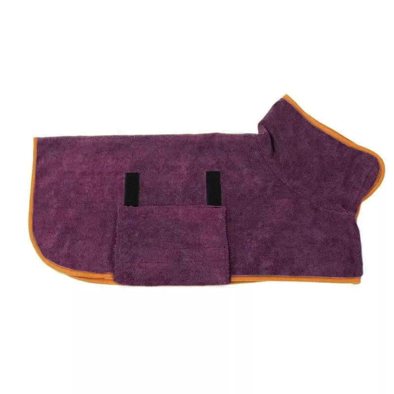 Quick-Dry Pet Bathrobe