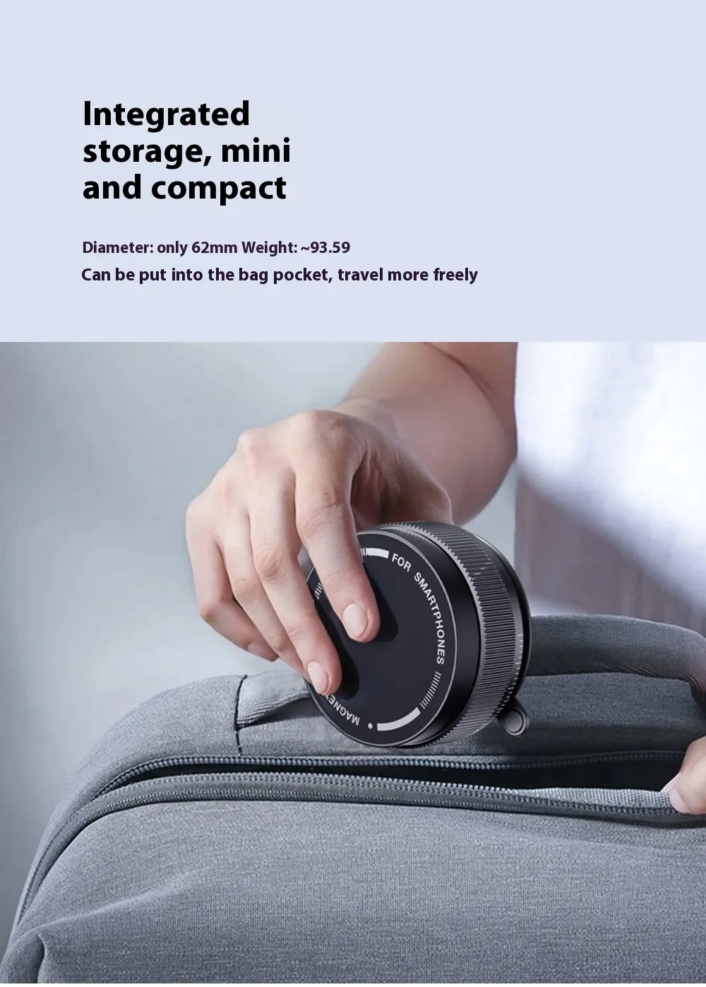 Vacuum Suction Magnetic Phone Mount