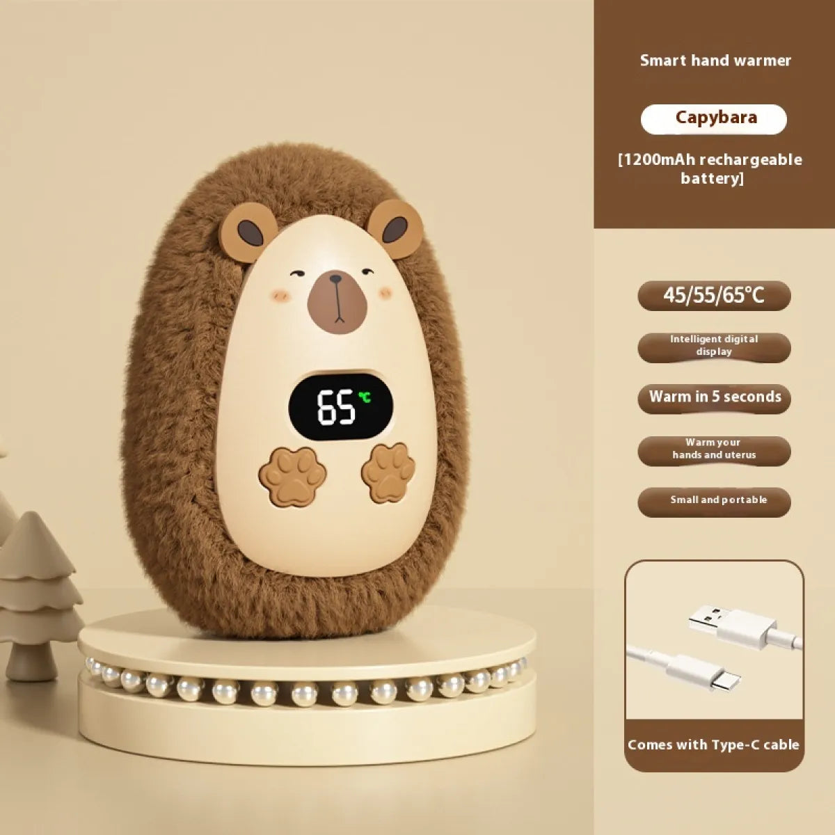 Rechargeable Pocket Hand Warmer