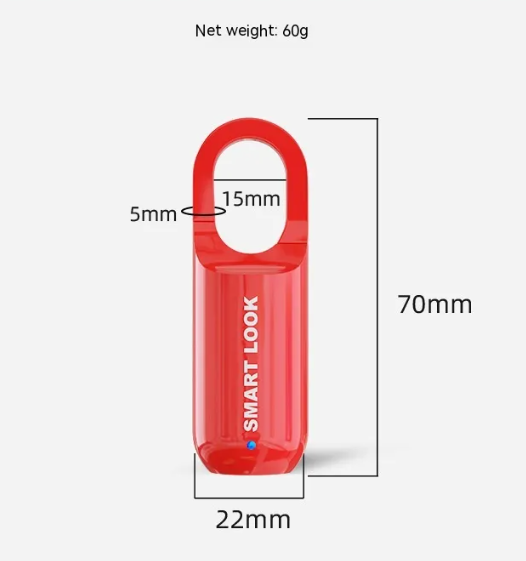 Fingerprint-Lock Charging Bag