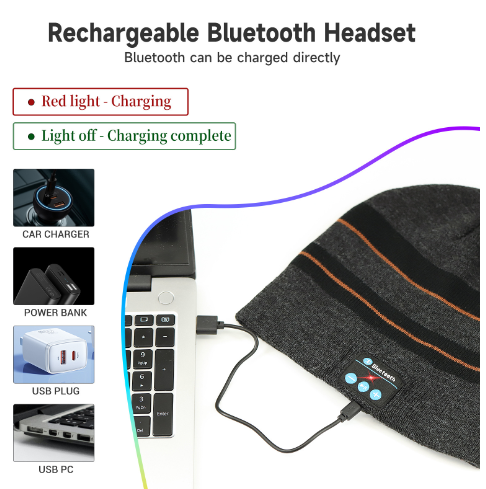 Bluetooth Knit Beanie