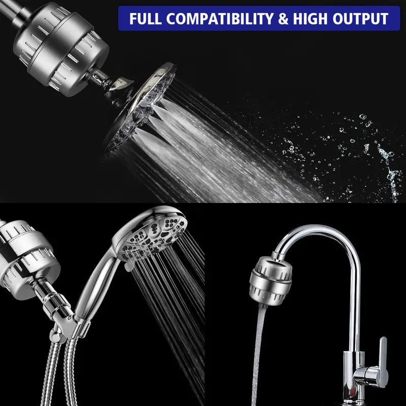 Multi-Stage Shower Filter