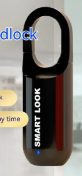Fingerprint-Lock Charging Bag