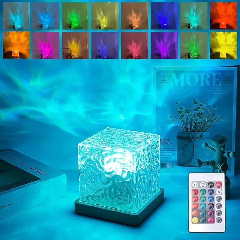Water-Ripple Projector Lamp
