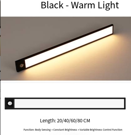 Rechargeable Motion-Sensor Light Bar