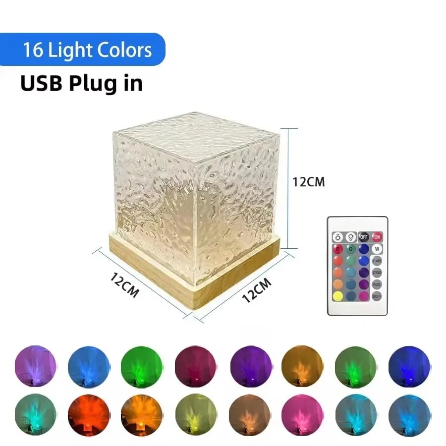 Water-Ripple Projector Lamp